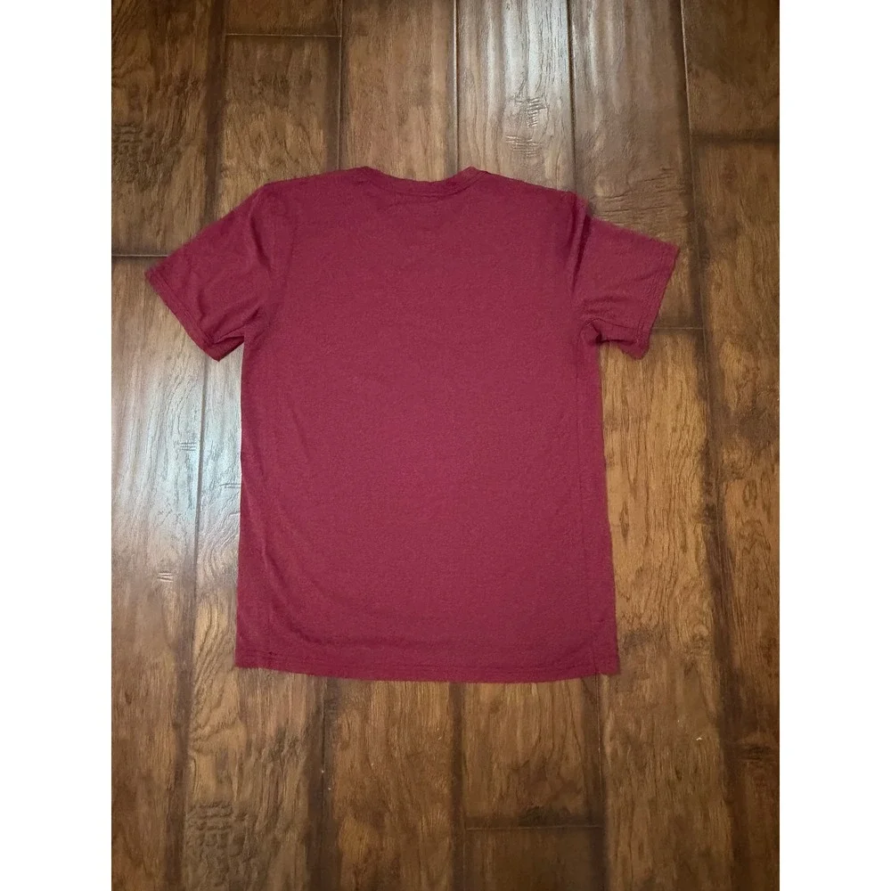 Nike FSU Seminoles Baseball Mens Small Maroon Excellent Dri-FIT Athletic T-Shirt